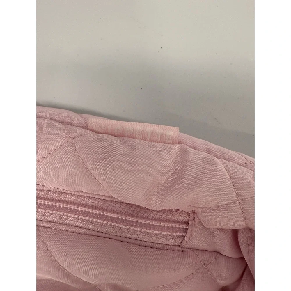 Wippette Baby Girl Fleece Bunny Embroidery Pink Bunting Snowsuit Hooded 0-3 Mon